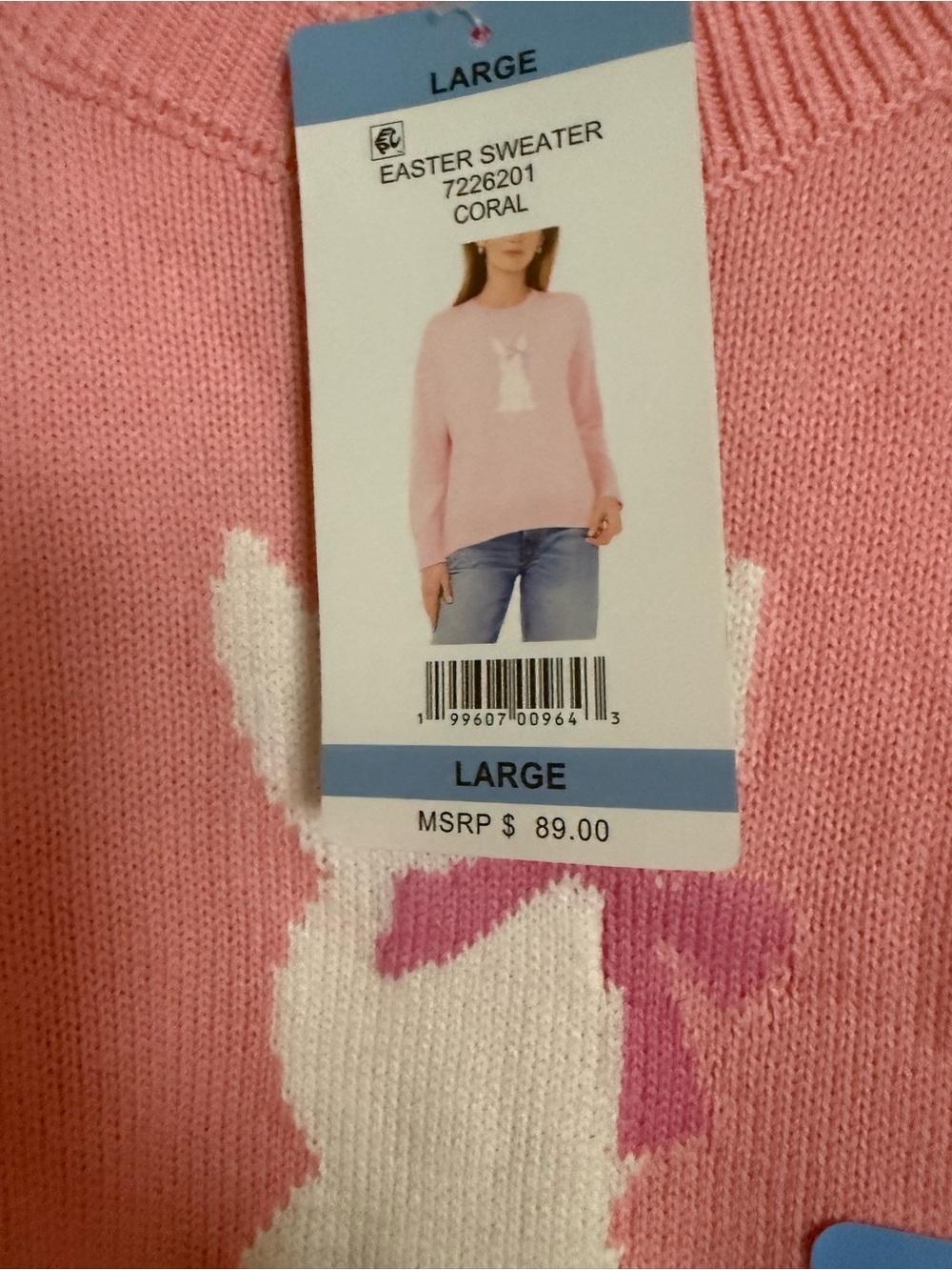 Vince camuto Coral Crewneck Sweater - Large